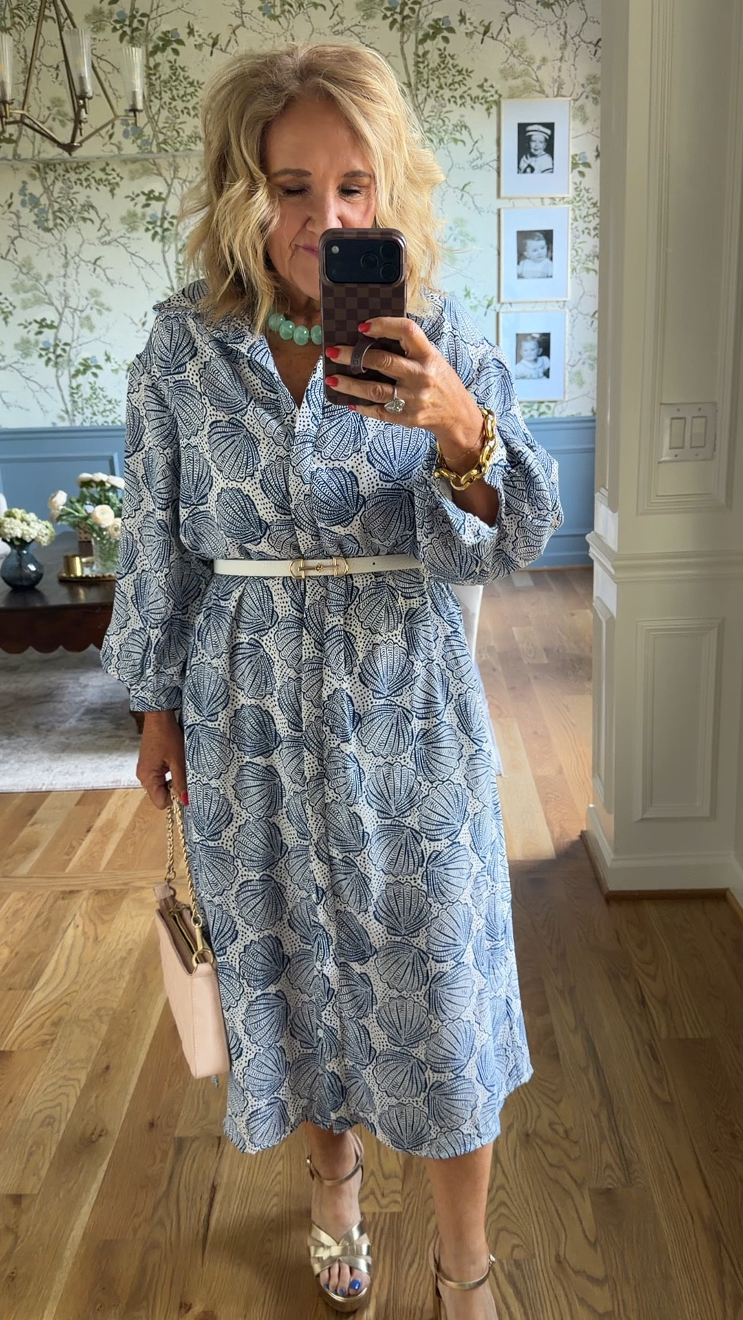 Dress size medium it’s so pretty I added my own belt 
15% off at Avara with code NANETTE15

Beach dress Sunday dress spring dress graduation dress beach wedding guest 

#LTKPetite #LTKOver40 #LTKootd