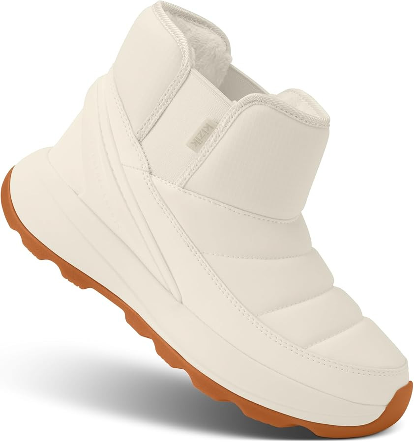 Kizik Juno 2 Low Slip On Snow Boots for Women: Durable Rubber Soles for Any Terrain, Faux Fur Lin... | Amazon (US)