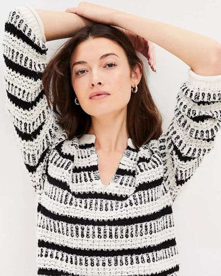 Striped sweater - LOFT 

#LTKsalealert #LTKover40 #LTKfindsunder50