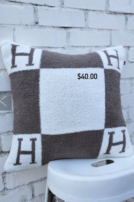 H pillow cover 
H blanket the styled collection 

#LTKhome #LTKfindsunder50 #LTKfindsunder100