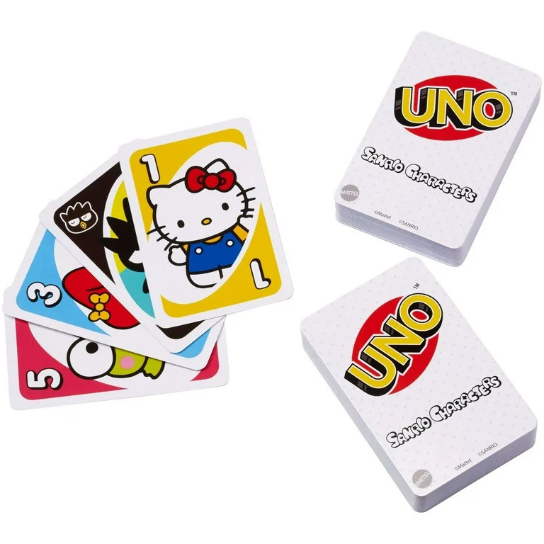 UNO Sanrio Characters Card Game | Walmart (US)
