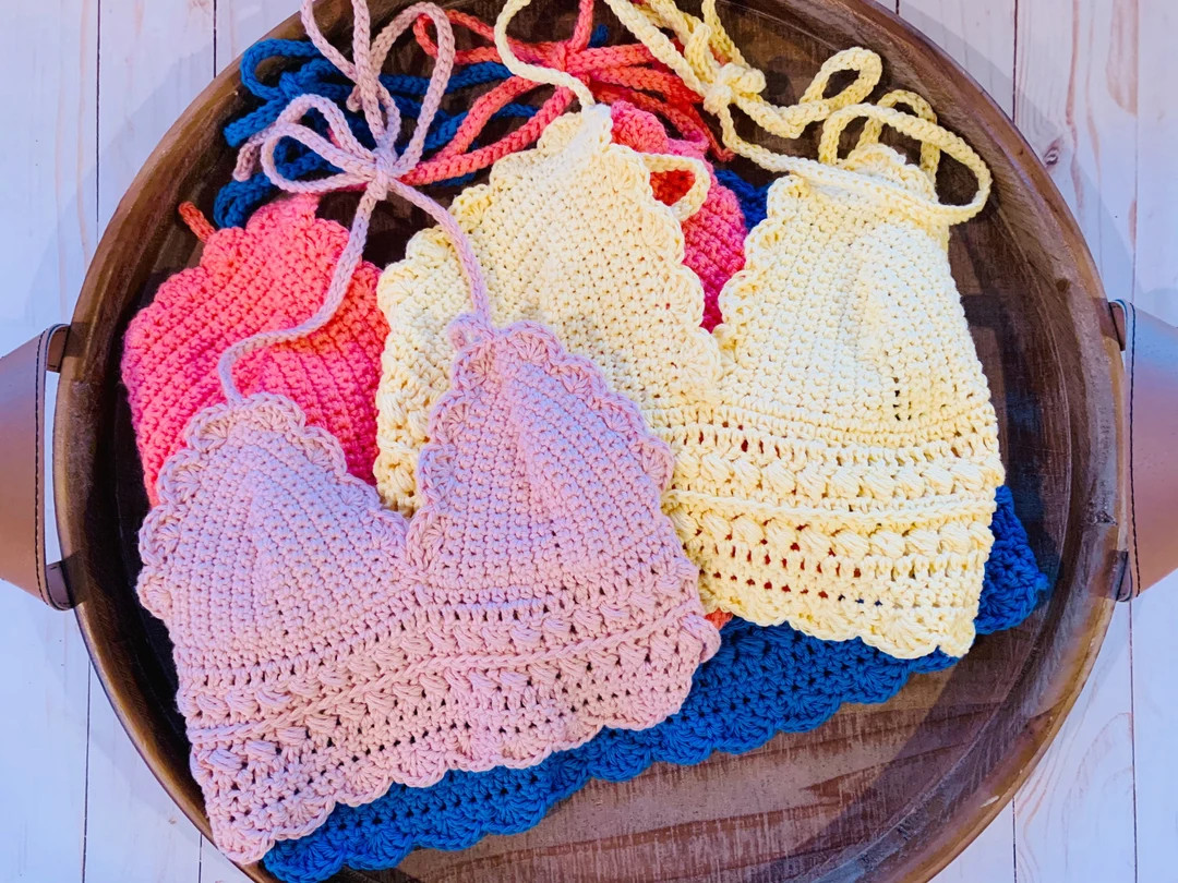 Mystery Top Surprise Colored Top Crochet Tops, Trendy Summer Tops, Summer Tops, Women's Summer To... | Etsy (US)