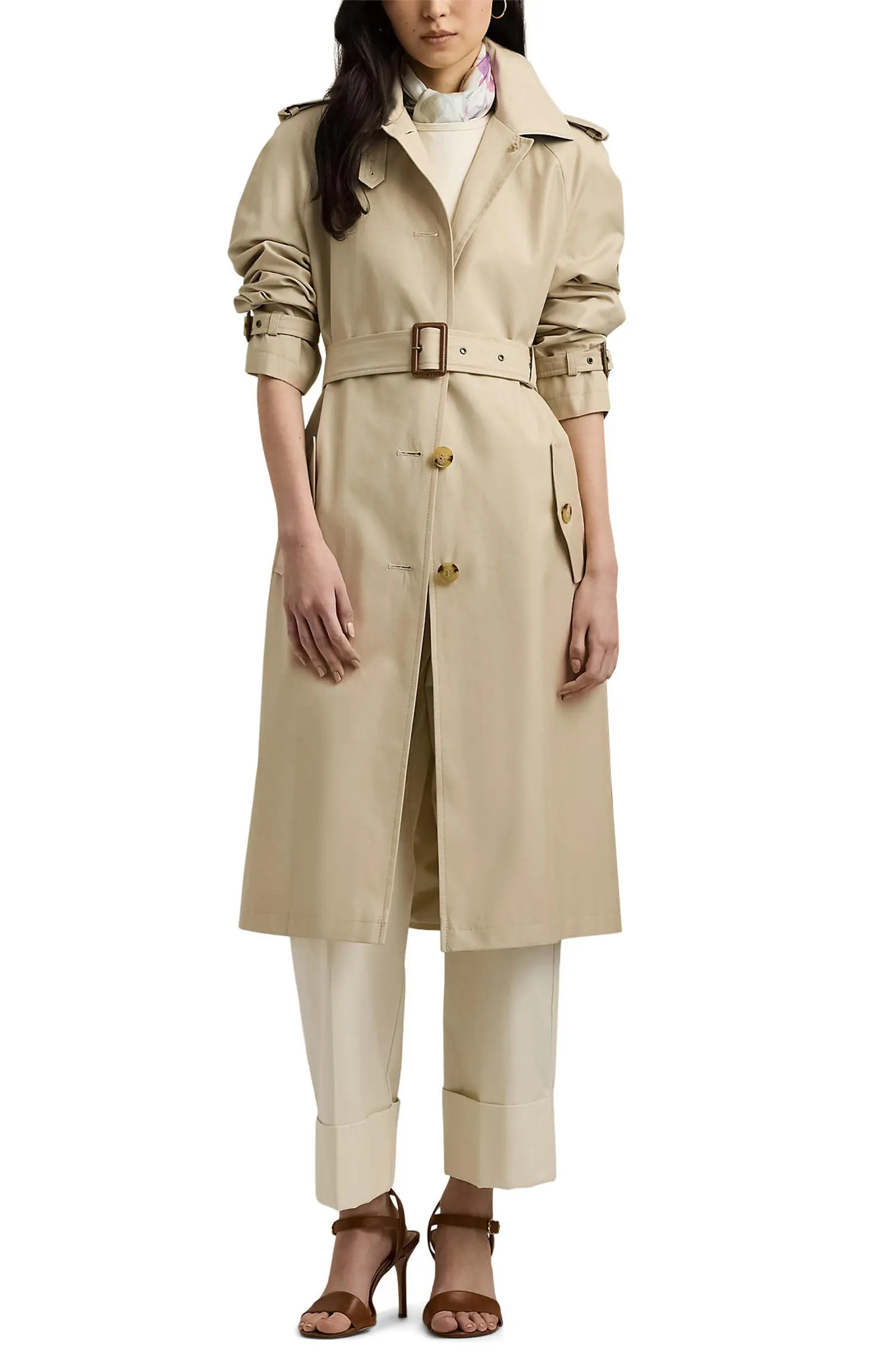 Belted Water Resistant Trench Coat | Nordstrom
