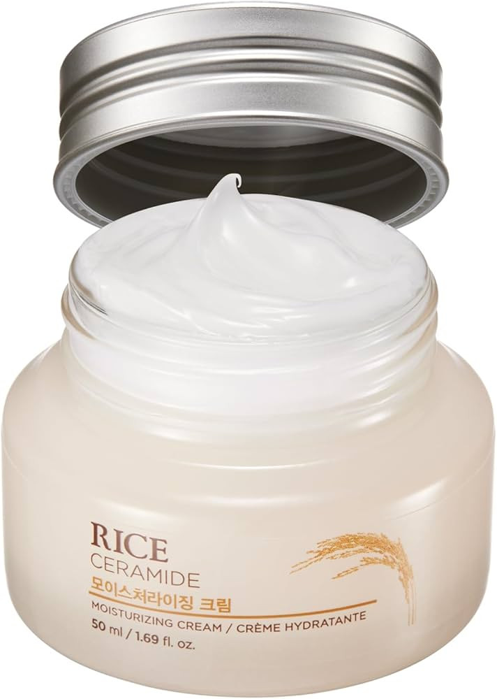 The Face Shop Rice Ceramide Moisturizing Cream - Rice Extract + Rice Bran Oil - Hydrating Targets... | Amazon (US)
