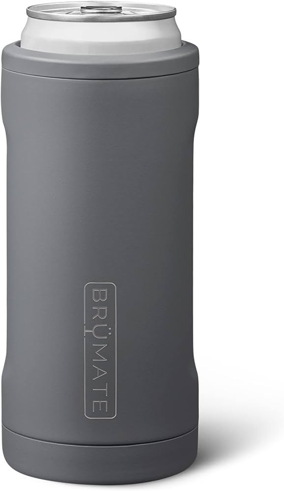 BrüMate Hopsulator Slim Can Cooler Insulated for 12oz Slim Cans | Skinny Can Coozie Insulated St... | Amazon (US)