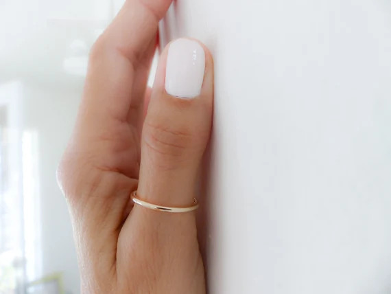 Gold Fill Thumb Ring//Gold Filled Ring//Thumb Ring//Rings for Woman//Golden Jewelry//Handmade Jew... | Etsy (US)