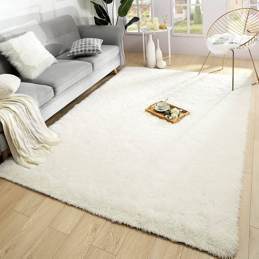 Merelax Soft Modern Indoor Large Shaggy Rug for Bedroom Livingroom Dorm Kids Room Home Decorative... | Amazon (US)