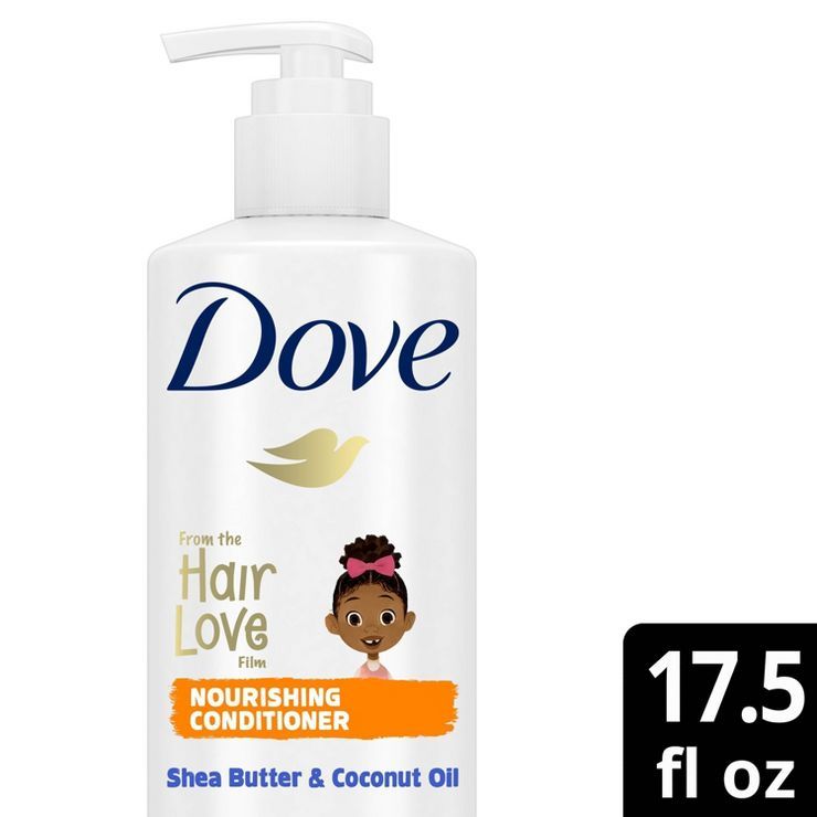 Dove Beauty Kids' Nourishing Pump Conditioner for Coils, Curls & Waves - 17.5 fl oz | Target
