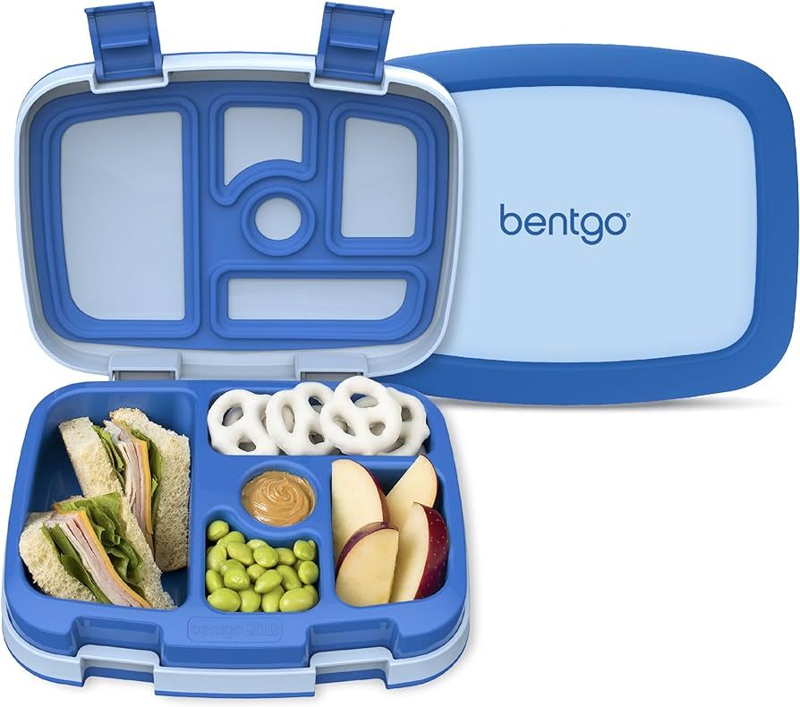 Bentgo® Kids Bento-Style 5-Compartment Leak-Proof Lunch Box - Ideal Portion Sizes for Ages 3 to ... | Amazon (US)