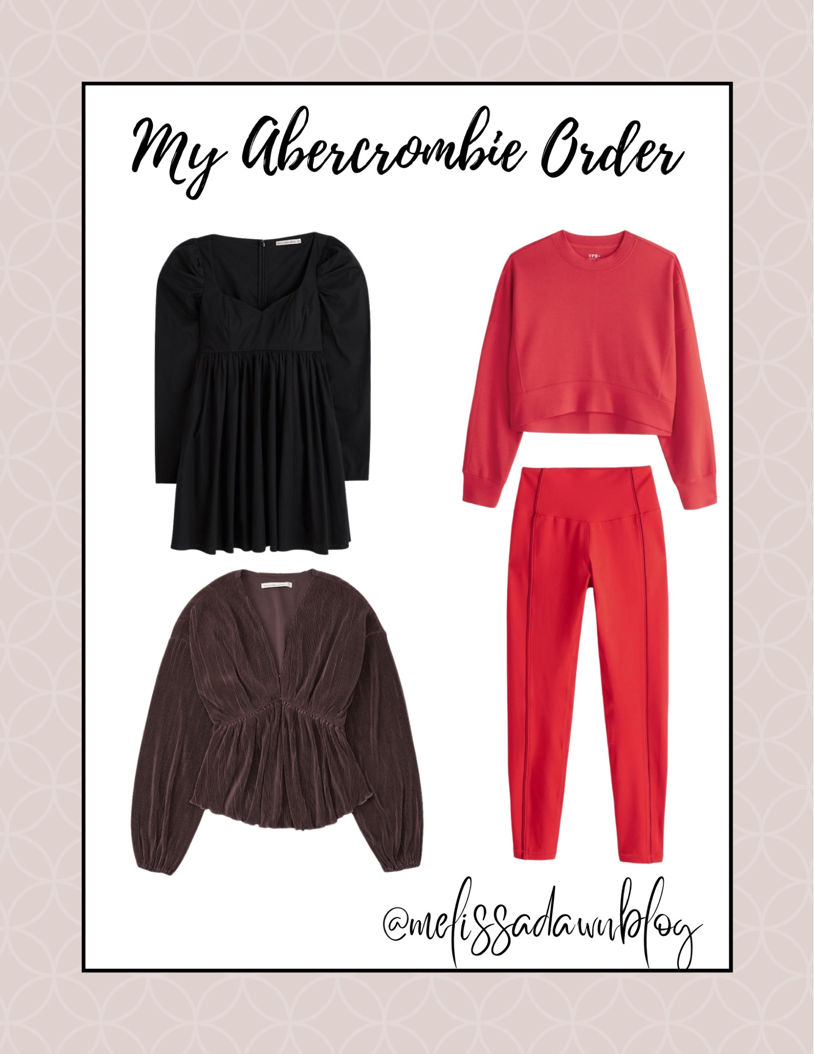 20% off at Abercrombie
Babydoll dress, satin top, athletic set 

#LTKsalealert #LTKunder50 #LTKstyletip