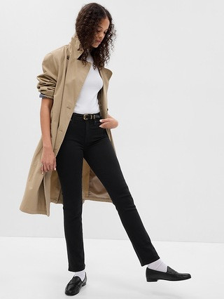 Mid Rise Classic Straight Jeans with Washwell | Gap (US)