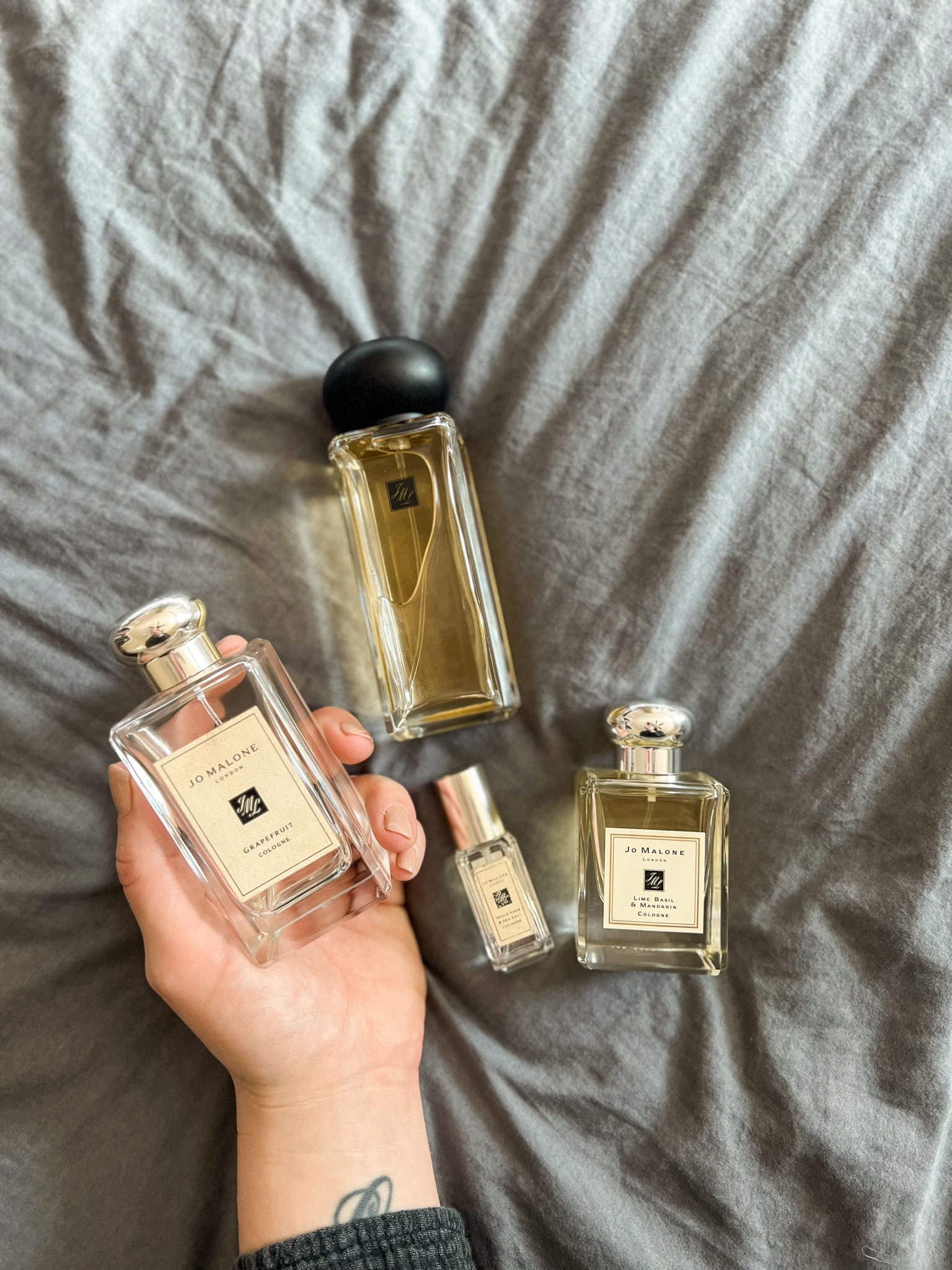 Jo Malone Colognes. My favorites. Few Jo Malone Colognes will be included in Nordstrom Anniversary Sale so stock up!! Jo Malone London Wood Sage & Sea Salt Cologne / Jo Malone London Jade Leaf Tea Limited Edition / Jo Malone London Lime Basil & Mandarin Cologne / Jo Malone London Grapefruit Cologne / Jo Malone London Nashi Blossom / Jo Malone London Rose & Magnolia Cologne 

#jomalone #jomalonelondon #gabrielapolacek #perfume #cologne #fragrance #nsale #nordstrom 


#LTKbeauty #LTKsalealert #LTKwedding

#LTKxNSale #LTKSummerSales #LTKSaleAlert