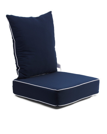 24x24 Solid T Spun Deep Seat Cushion Set | Marshalls