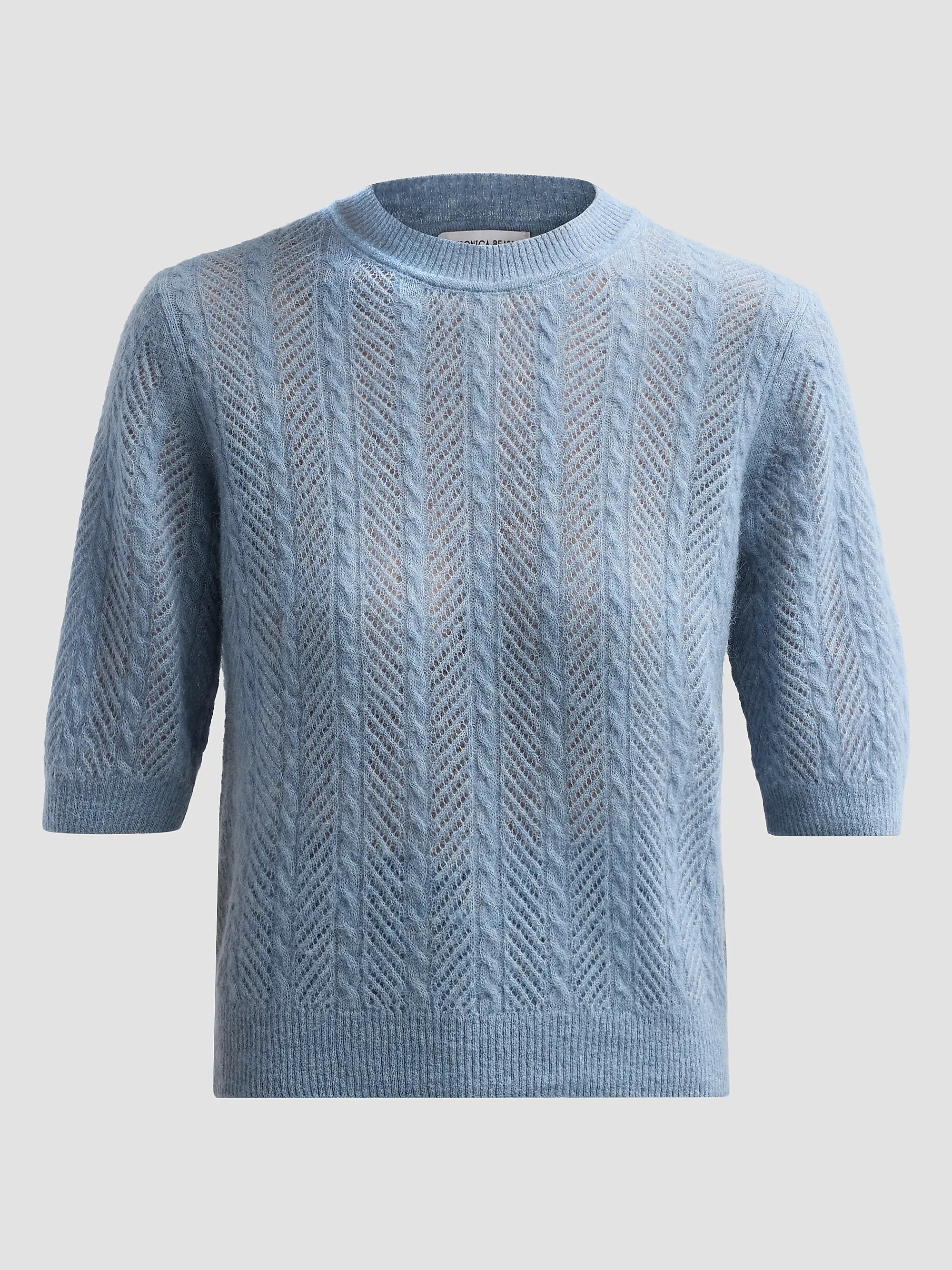 Shana Cable-Knit Crewneck Sweater | Saks Fifth Avenue