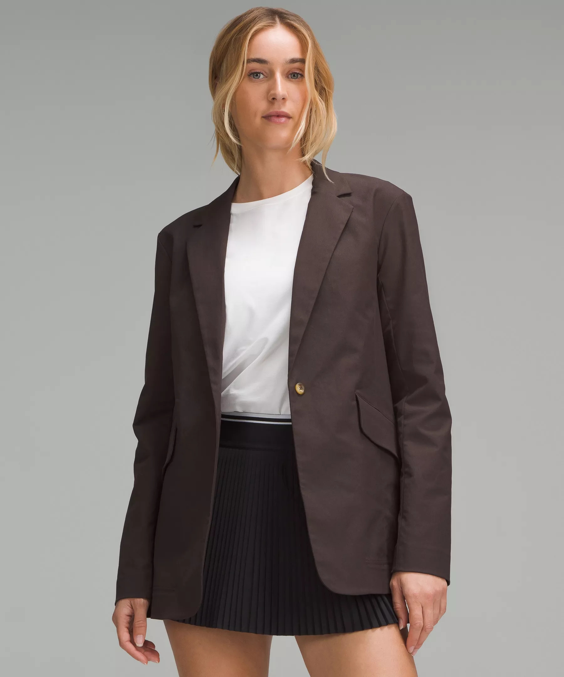 Relaxed-Fit Twill Blazer | Lululemon (US)