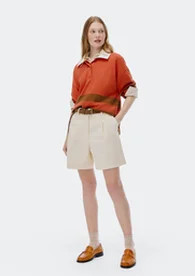 Bermuda Creme Hering Em Alfaiataria | ZZ MALL | ZZ Mall (BR)