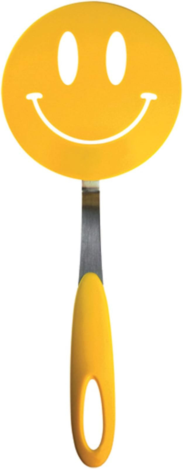 Tovolo Spatulart Smiley Nylon Flex Turner, Spatula Cooking Utensil Co-Molded With Silicone, Sturd... | Amazon (US)
