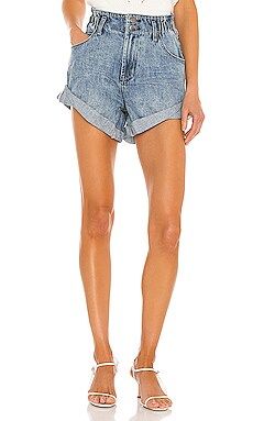 One Teaspoon Pioneer High Waist Vintage Fit Short in Salty Dog from Revolve.com | Revolve Clothing (Global)