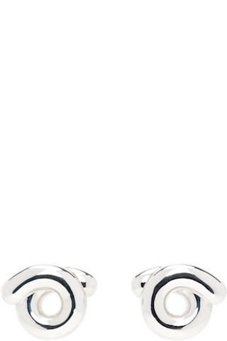 Bea Bongiasca - Silver Tarallo Earrings | SSENSE