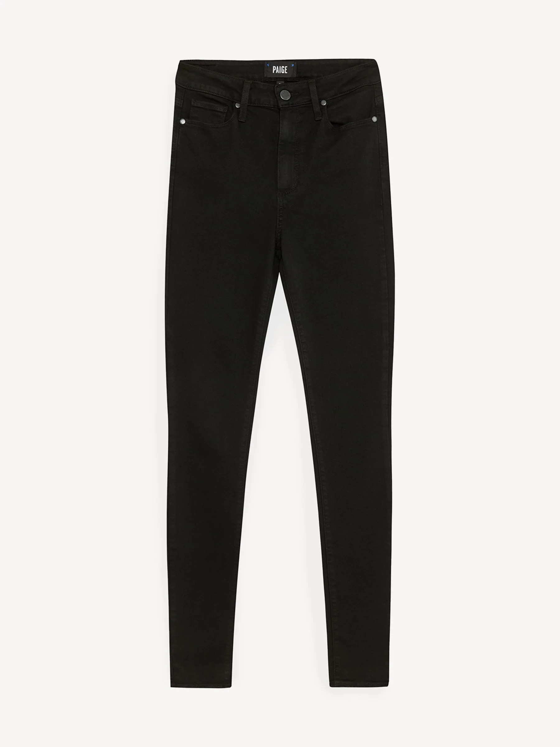 Paige Paige Margot Ultra Skinny High Waisted Black Jeans | Next US