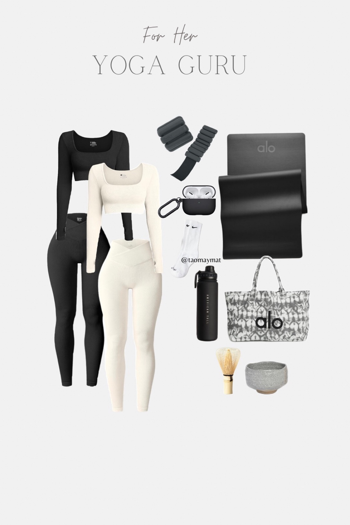 A gift guide For you or the beautiful yoga lady that you have  🧘🏻‍♀️🥀 #forher #giftguide #yoga #yogalady

#LTKfitness #LTKHoliday #LTKGiftGuide