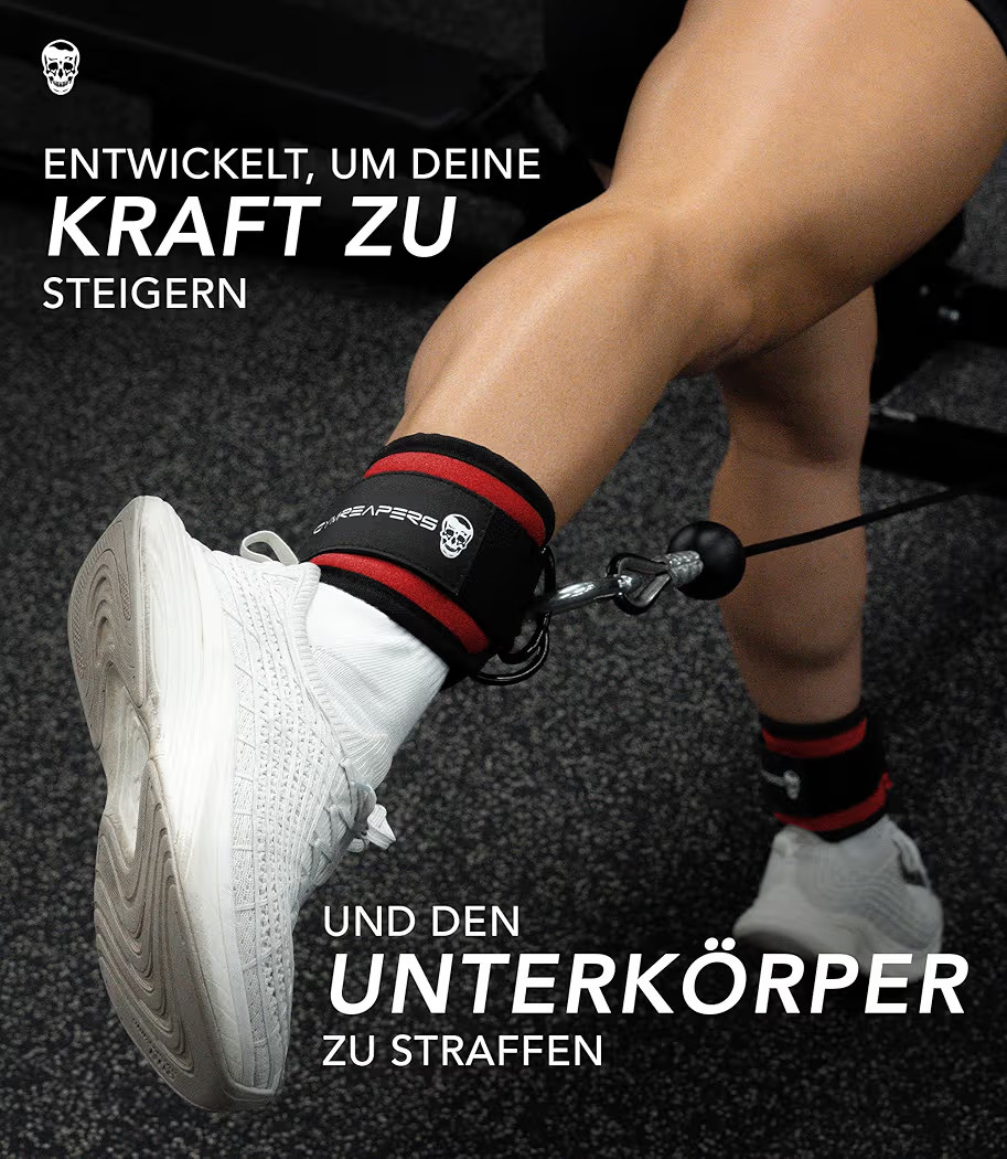 Gymreapers Ankle Straps For Cable Machine Kickbacks, Glute Workouts, Lower Body Exercises - Adjus... | Amazon (US)