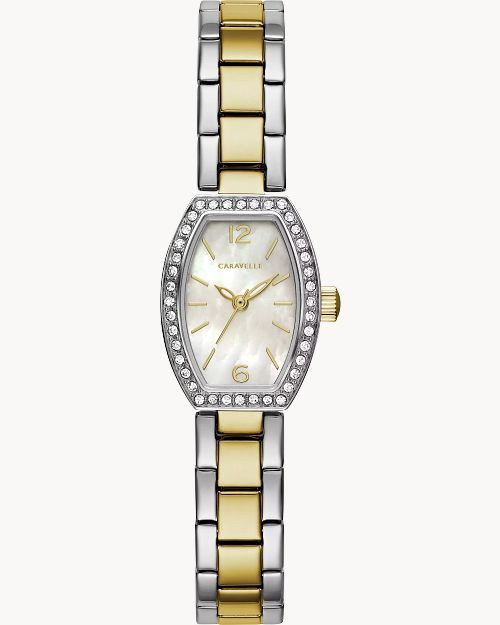 White Dial Stainless Steel Bracelet Dress 45L168 | Bulova | Bulova