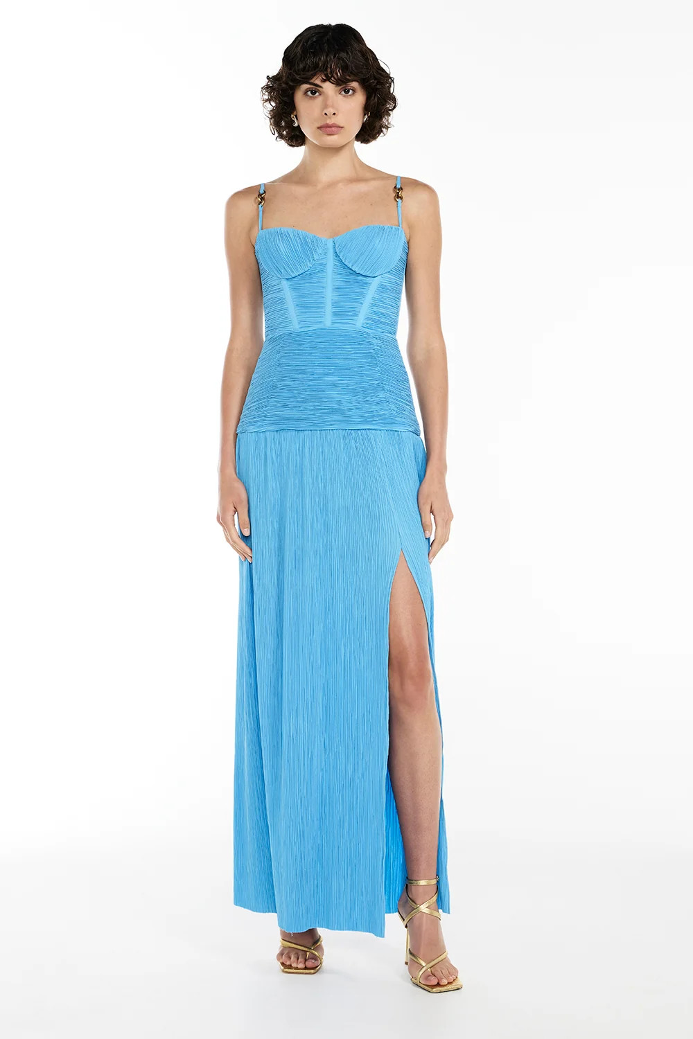 Double Time Pleat Dress | MANNING CARTELL