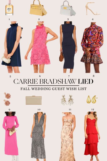 Some ideas for fall weddings - and pieces that can carry you into the holidays as well! Full list of links in CarrieBradshawLied.com

#LTKwedding