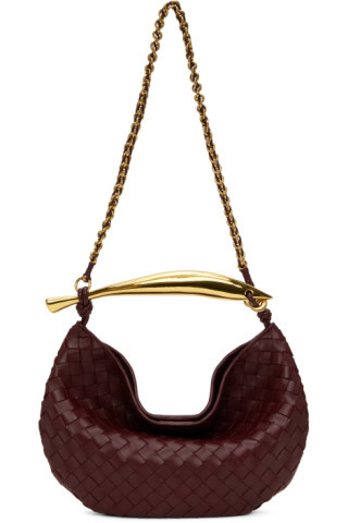 Burgundy Small Sardine Bag | SSENSE