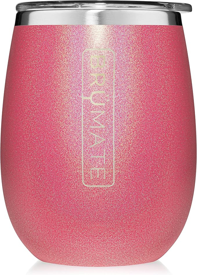 BrüMate Uncork'd XL 14oz Wine Glass Tumbler With Splash-proof Lid - Made With Vacuum Insulated S... | Amazon (US)