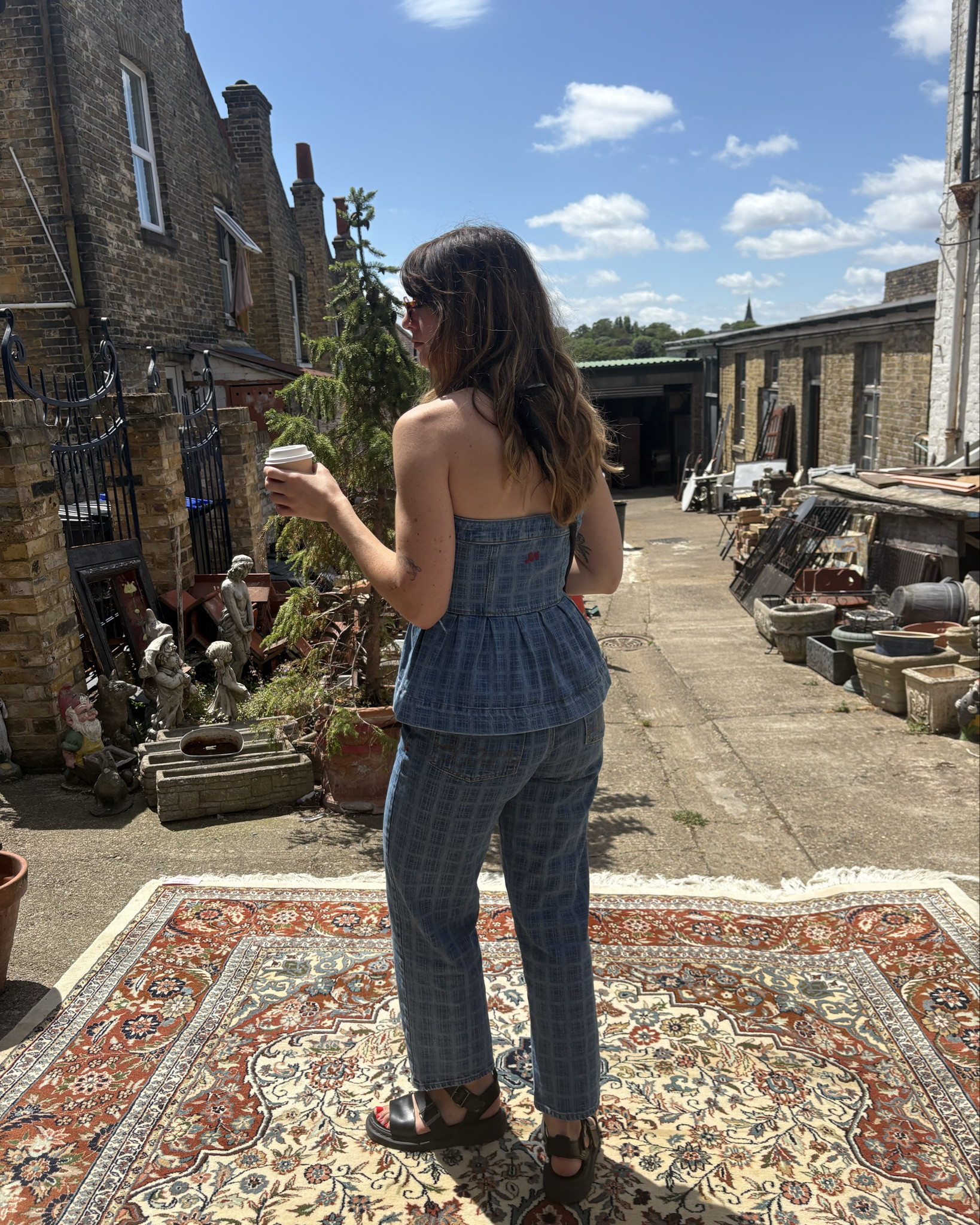 Absolutely not over this Damson Madder denim co-ord 

#LTKeurope #LTKfestival #LTKsummer