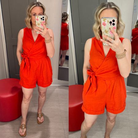Cute jumpsuit for Memorial Day or 4th of July. On sale now. Wearing Xs. 




Jumper, Memorial Day outfit, 4th of July outfit, summer outfit 

#LTKFindsUnder50 #LTKSeasonal #LTKOver40