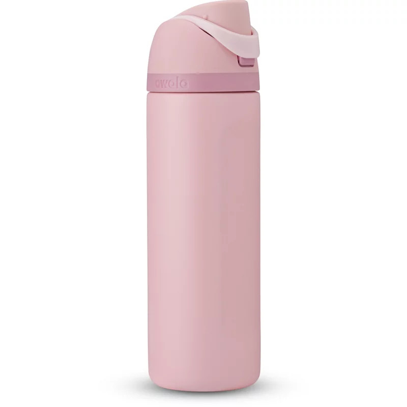 Owala FreeSip 24oz Stainless Steel Water Bottle Rose Quartz - Thermos/Cups &koozies at Academy Sports | Academy Sports + Outdoors