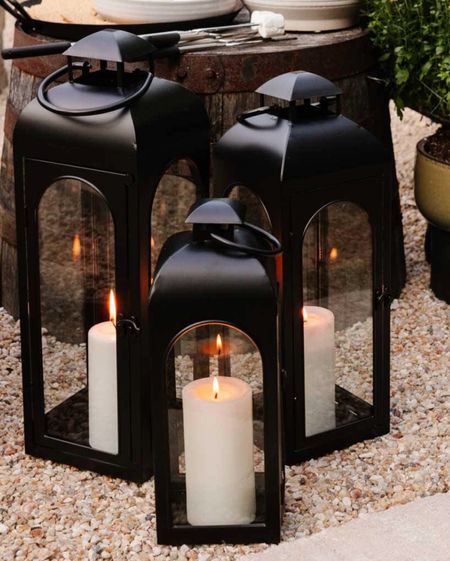 Best outdoor lanterns! 

#LTKSeasonal