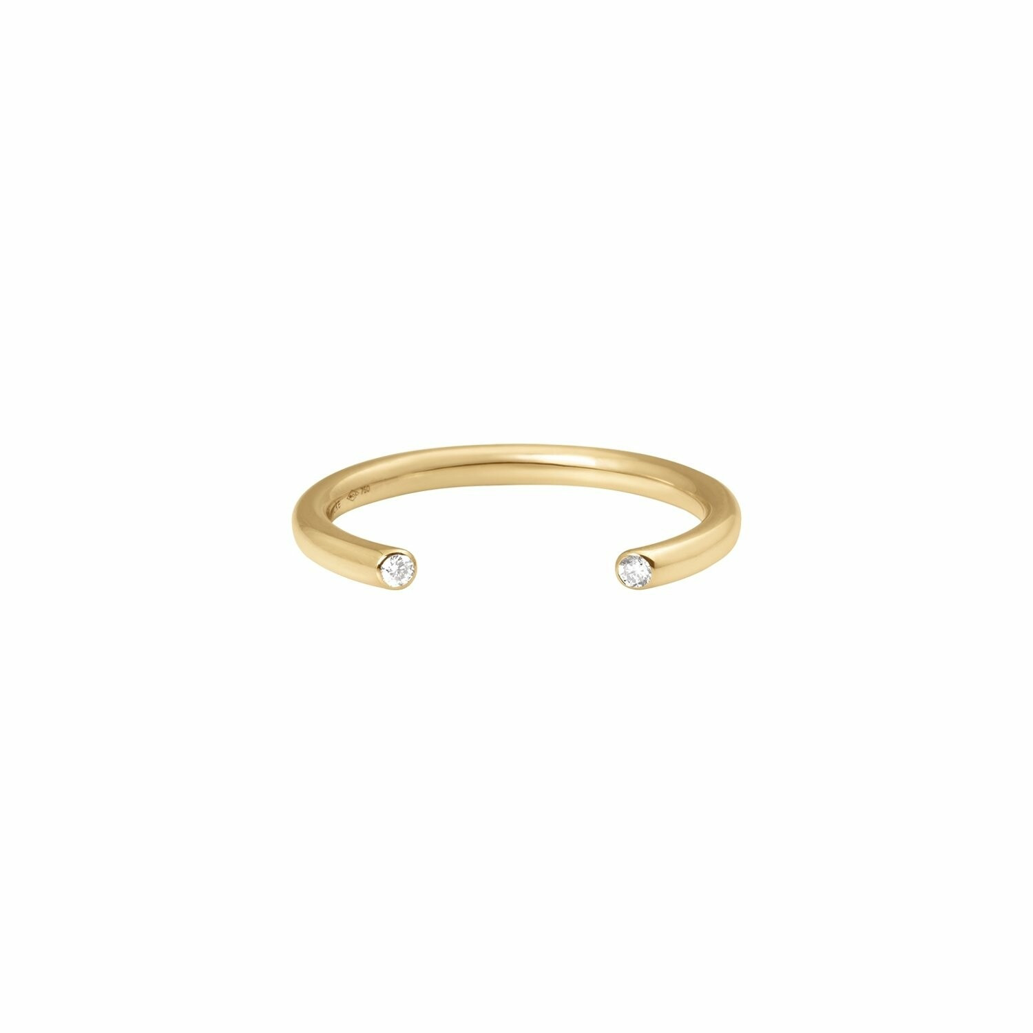 Vanrycke Ladies Massai 18K Yellow Gold Diamond Ring, Size 56 | Jomashop.com & JomaDeals.com
