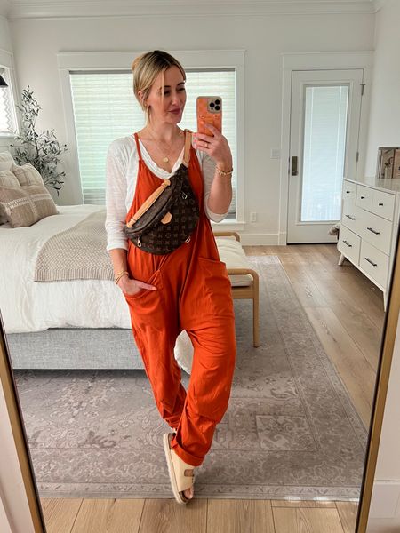 Summer ootd! In my Free People dupe from Amazon!! Wearing a size small 🧡

#LTKstyletip #LTKunder50 #LTKSeasonal