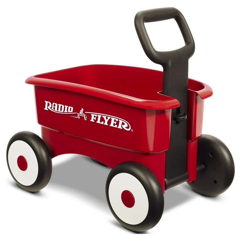 Radio Flyer My 1st 2-in-1 Wagon, Push and Pull Toy for Kids 1-4 Years | Walmart (US)