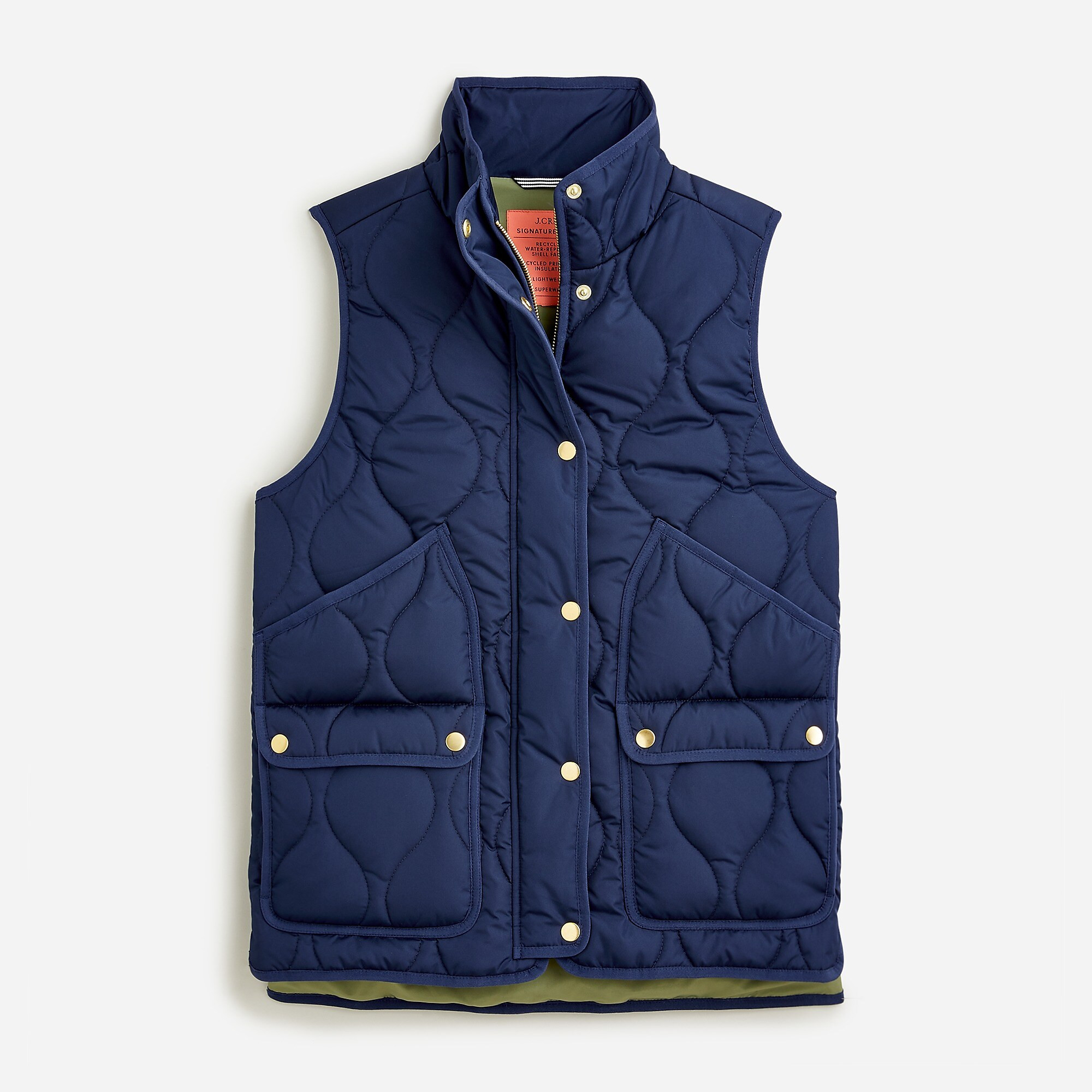 New quilted excursion vest | J. Crew US