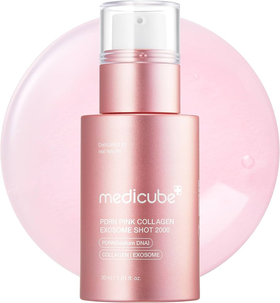 medicube PDRN Pink Collagen Exosome Shot Serum 2,000 PPM | Liquid Skin Booster | Exosome, Salmon ... | Amazon (US)