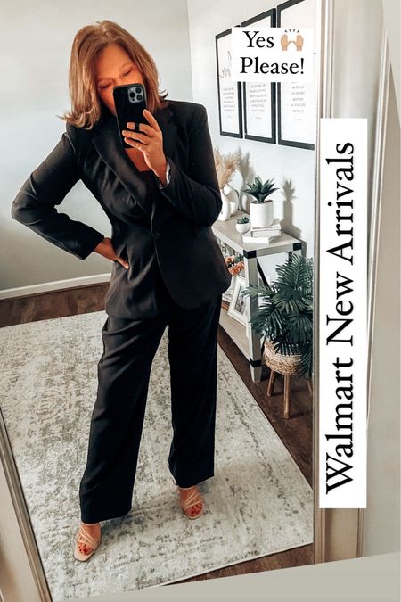 Must have 💯🙌🏼Loving this blazer and pants by Free Assemby! Comes in pink Audi fits tts, has some stretch to it!  Check out more finds below! #walmartpartner

#walmartfashion @walmartfashion #walmart @walmart Walmart fashion, Walmart finds, workwear, fashion over 40

#LTKsalealert #LTKfindsunder50 #LTKworkwear
