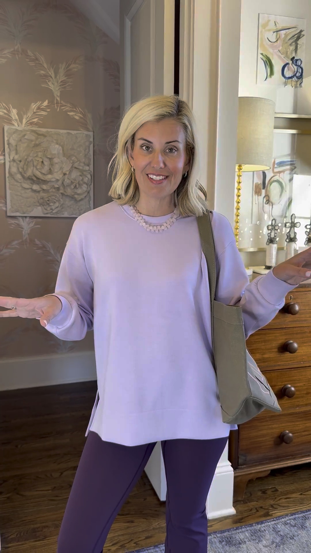 Do you like a little booty coverage? The crewneck top with the booty boost flare pant is perfection! 

Tops- xs
Pants - petite small 
Leggings - 7/8 small

@spanx and #spanxpartner

Use code CatherineXSpanx to save 15% + free shipping on your 1st order 

#LTKPetite #LTKActive #LTKmomlife