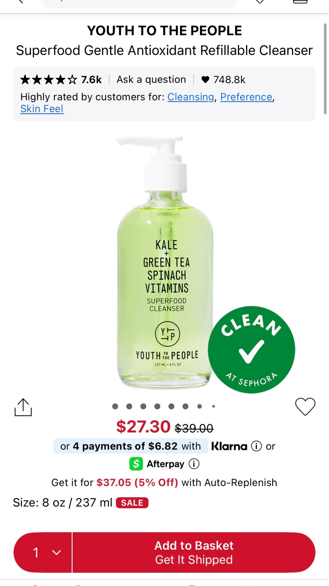 the best cleanser from youth to the people is 30% off for cyber Monday!!

#LTKSaleAlert #LTKCyberWeek #LTKFindsUnder50