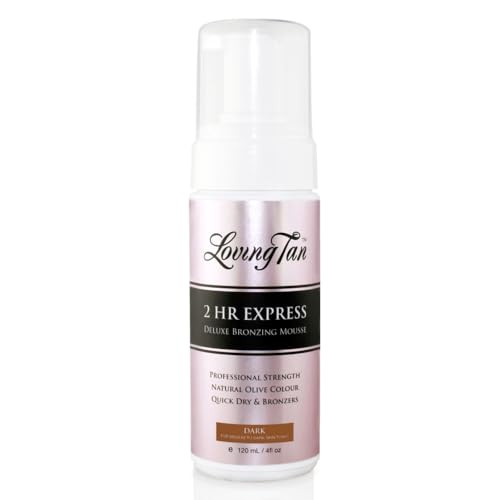 Loving Tan 2 HR Express Self Tanning Mousse, Dark - Streak Free, Natural, Professional Quality - ... | Amazon (US)