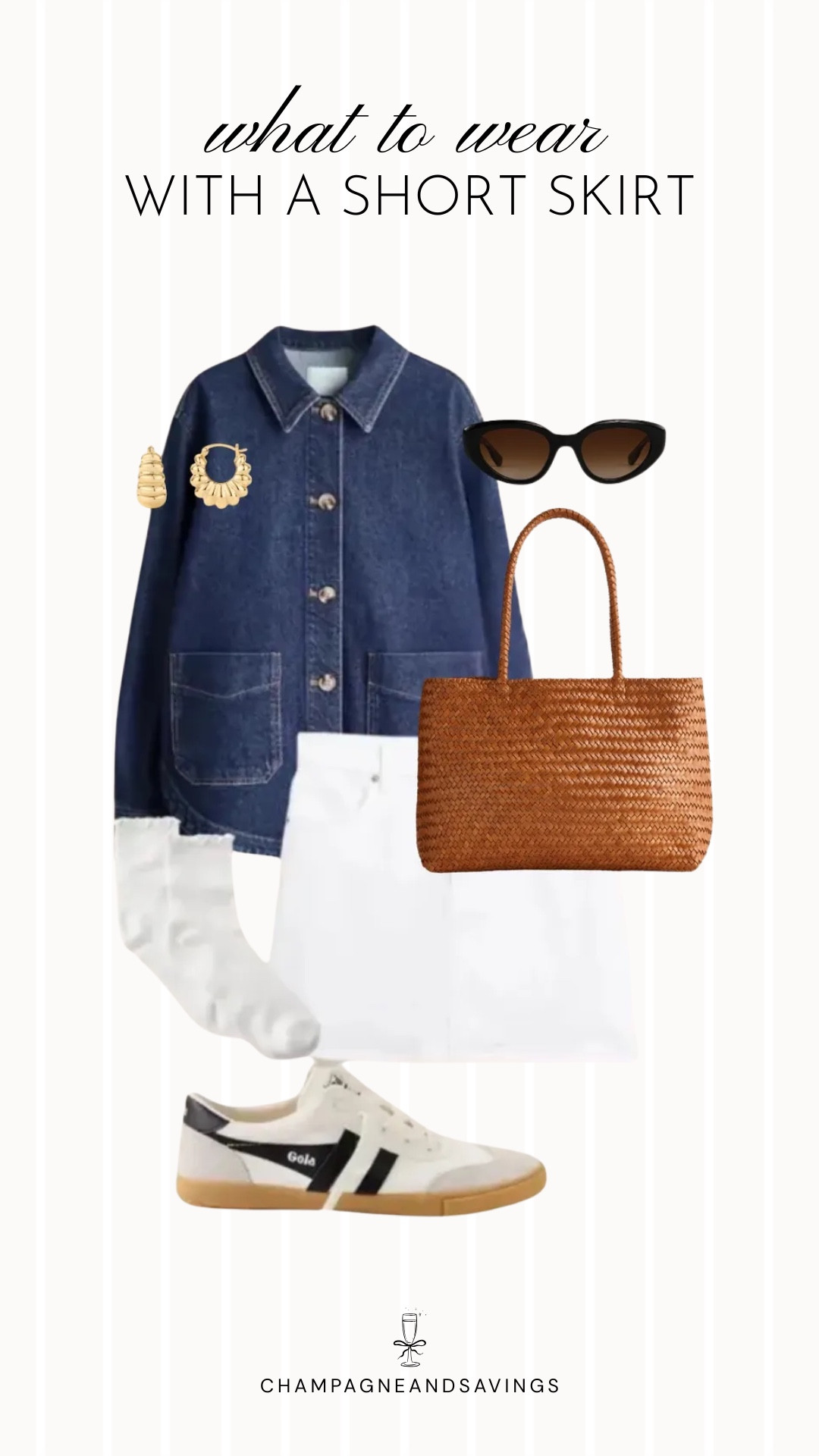 Short skirt outfit

#LTKootd