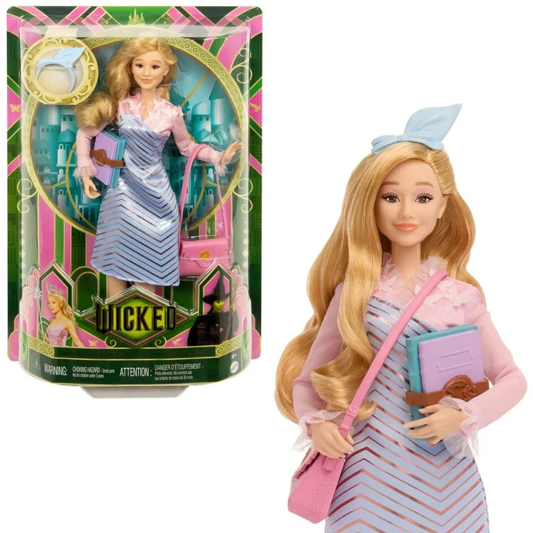 Universal Pictures’ Wicked Glinda at Shiz University Fashion Doll with Removable Fashions & Acc... | Walmart (US)