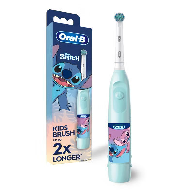 Oral-B Kids' Disney Battery Powered Electric Toothbrush - Blue | Target