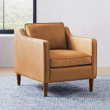 Hamilton Leather Chair | West Elm (US)