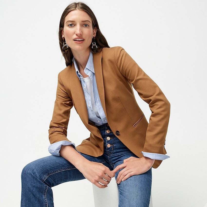 Parke blazer in wool flannel | J. Crew US