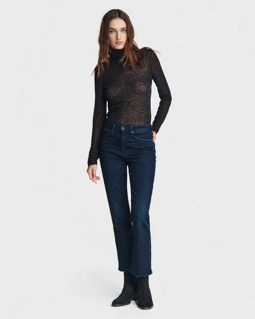 Shop the Nina High-rise Flare - Esme | rag + bone